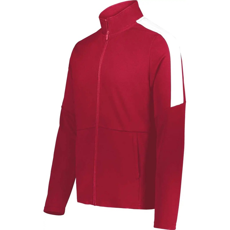 Holloway 223630 Youth Crosstown Jacket – Scarlet White