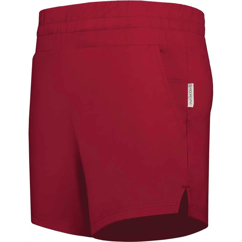 Holloway 223704 Ladies Ventura Soft Knit Shorts – Scarlet