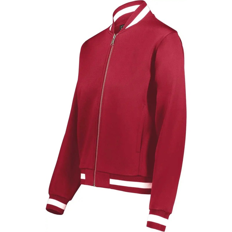 Holloway 223747 Ladies V Street Full Zip Jacket – Scarlet White