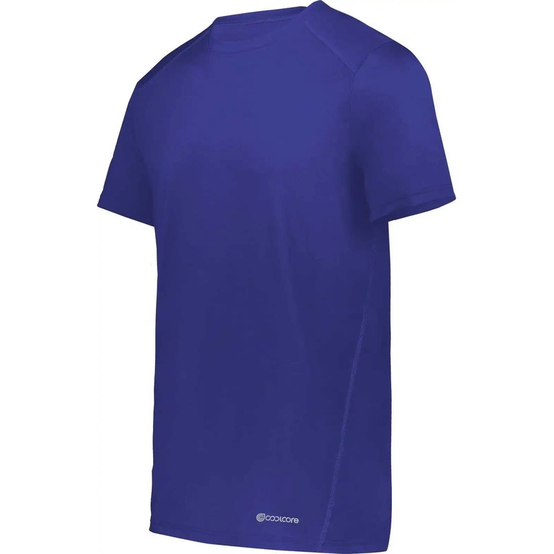 Holloway 222236 Youth Coolcore Essential Tee – Purple