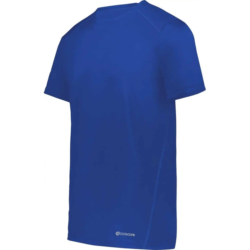 Holloway 222236 Youth Coolcore Essential Tee – Royal