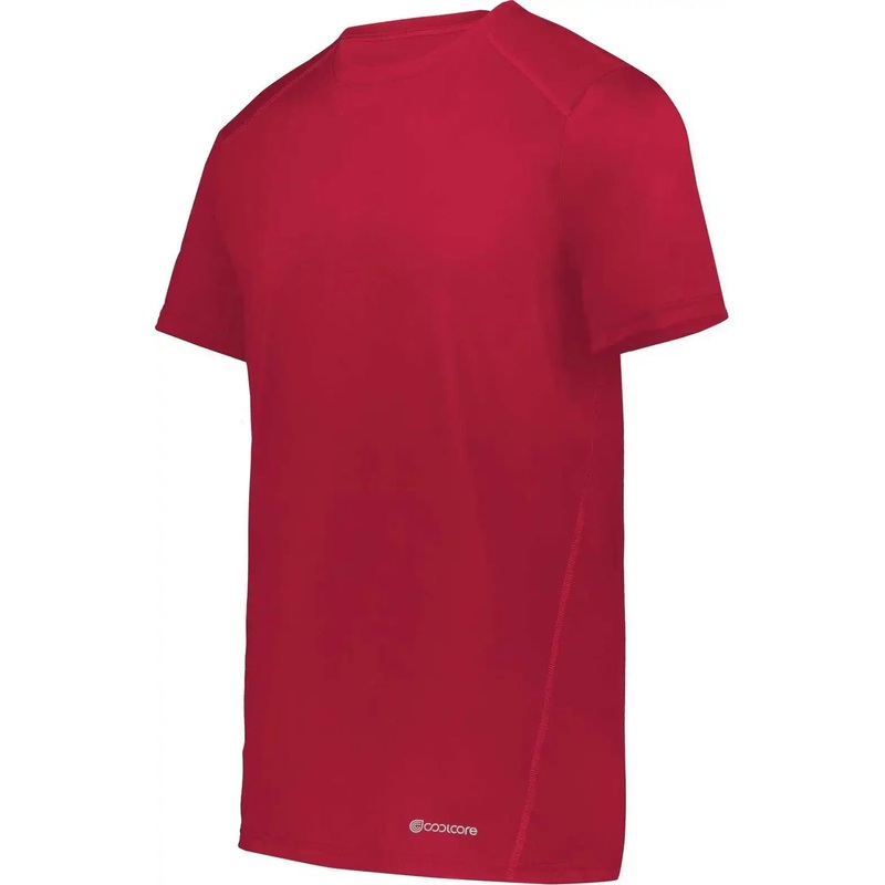 Holloway 222236 Youth Coolcore Essential Tee – Scarlet