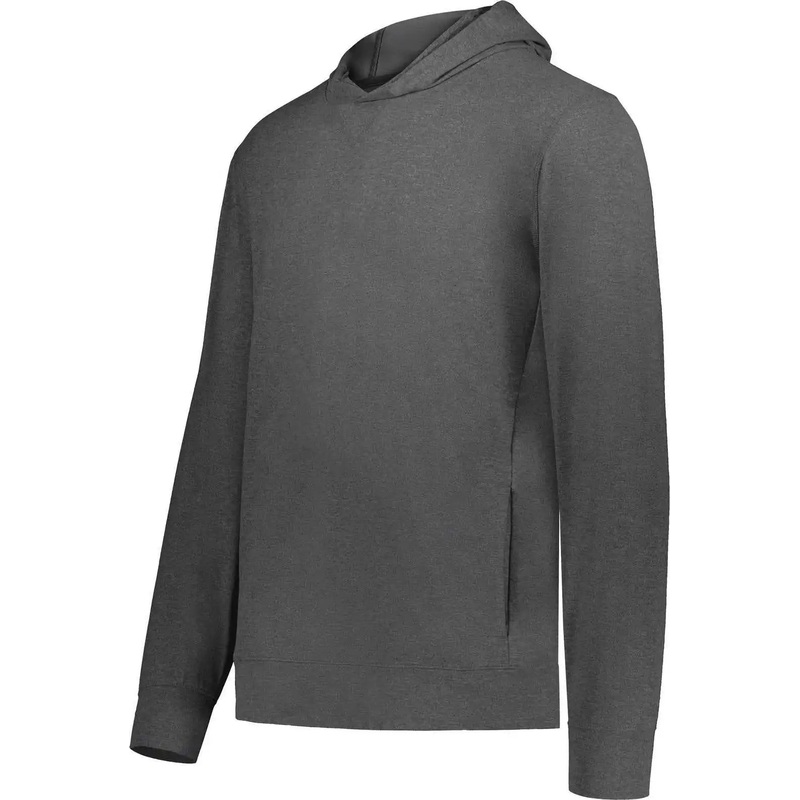 Holloway 222698 Youth Ventura Soft Knit Hoodie – Carbon Heather