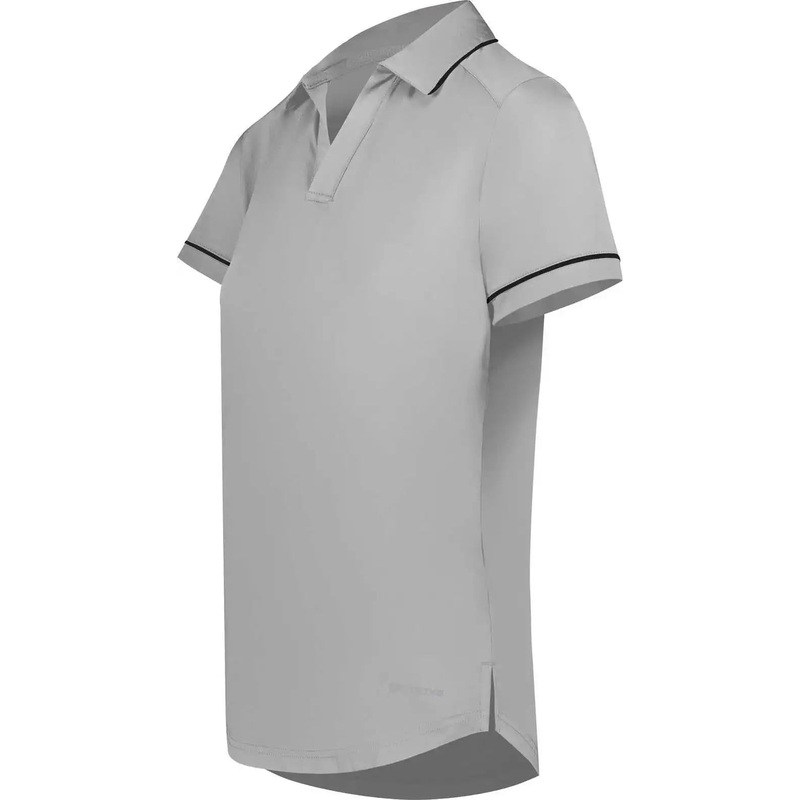 Holloway 222701 Ladies Coolcore Performance Polo – Athletic Grey Black