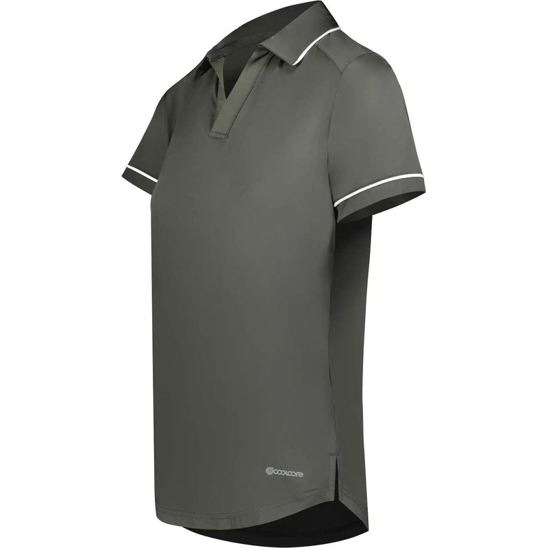Holloway 222701 Ladies Coolcore Performance Polo – Iron White