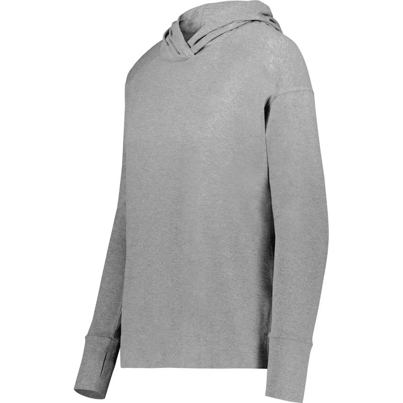 Holloway 222798 Ladies Ventura Soft Knit Hoodie – Grey Heather