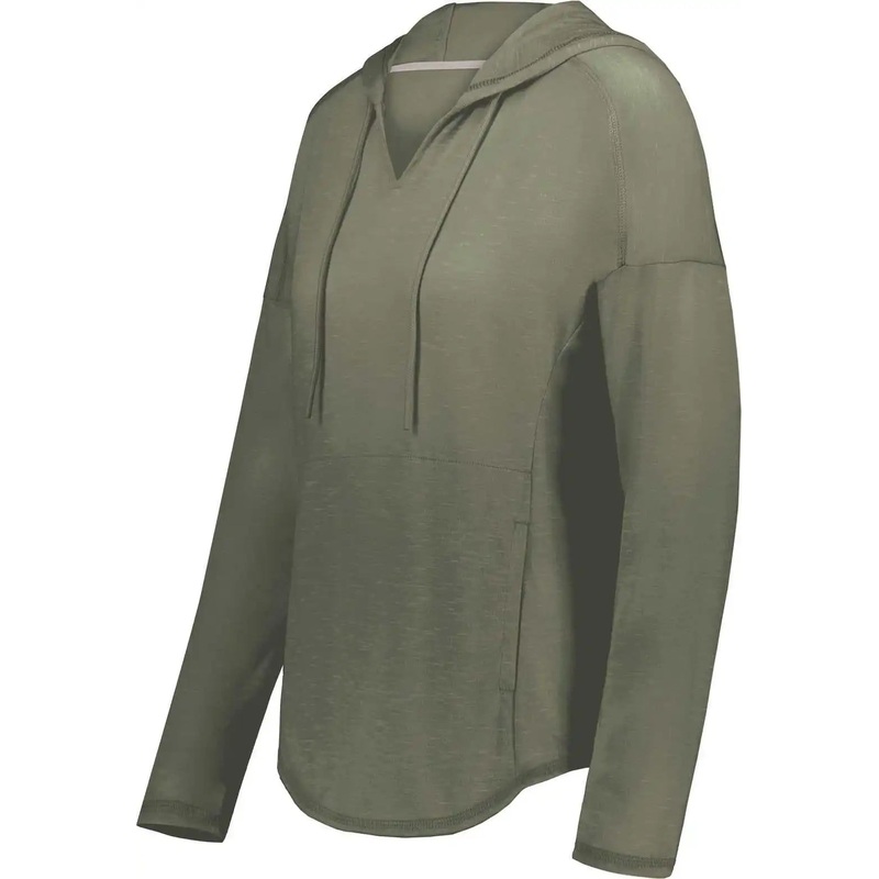 Holloway 222845 Ladies Monterey Hoodie – Olive Heather
