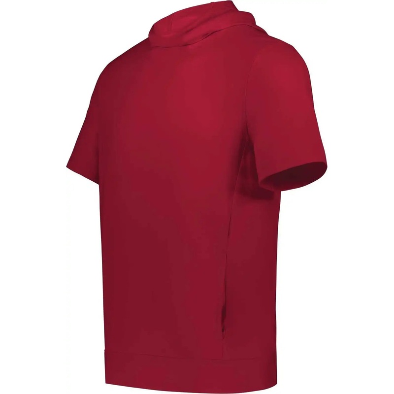Holloway 222605 Youth Ventura Soft Knit Short Sleeve Hoodie – Scarlet