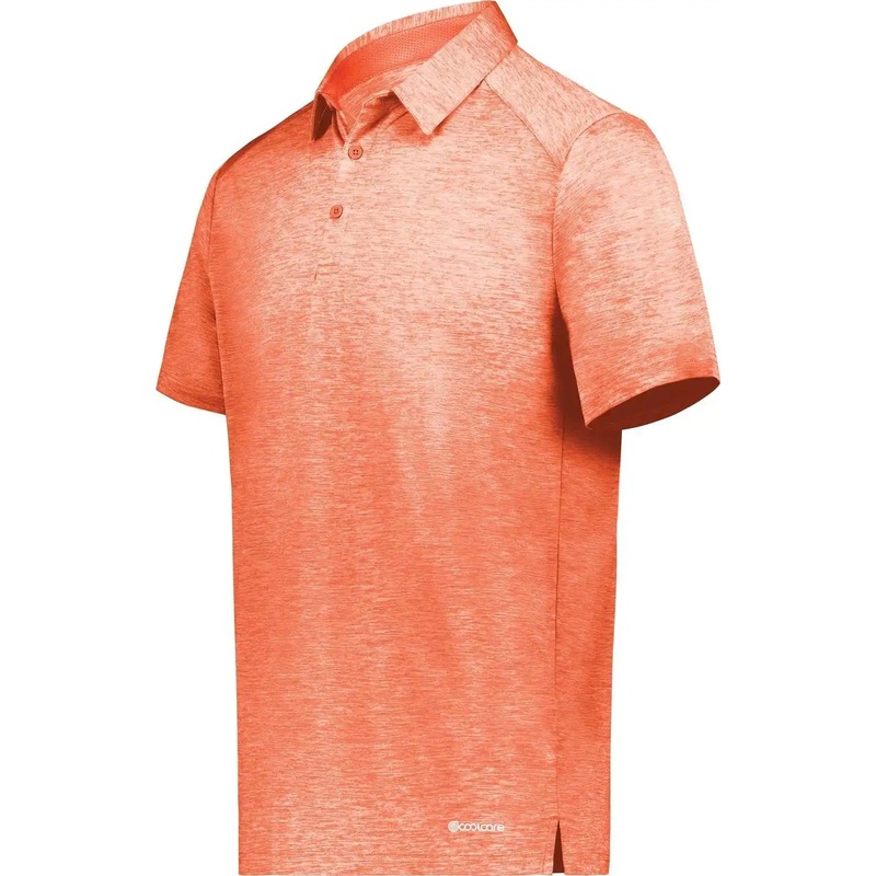 Holloway 222572 Electrify Coolcore Polo – Orange Heather