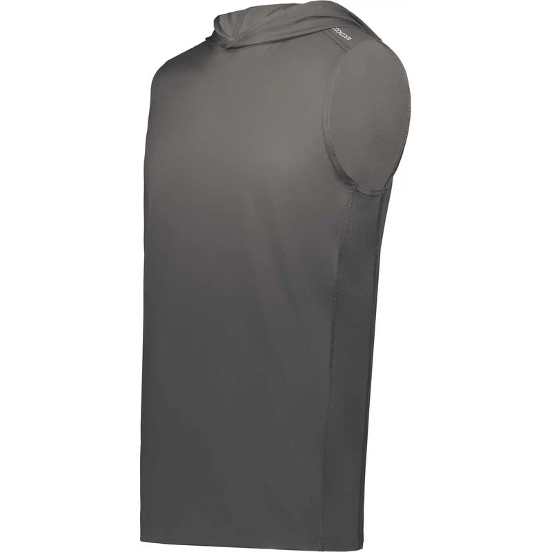 Holloway 222590 Coolcore Sleeveless Hoodie – Iron