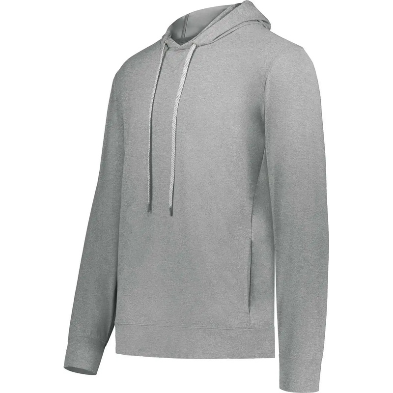 Holloway 222598 Ventura Soft Knit Hoodie – Grey Heather