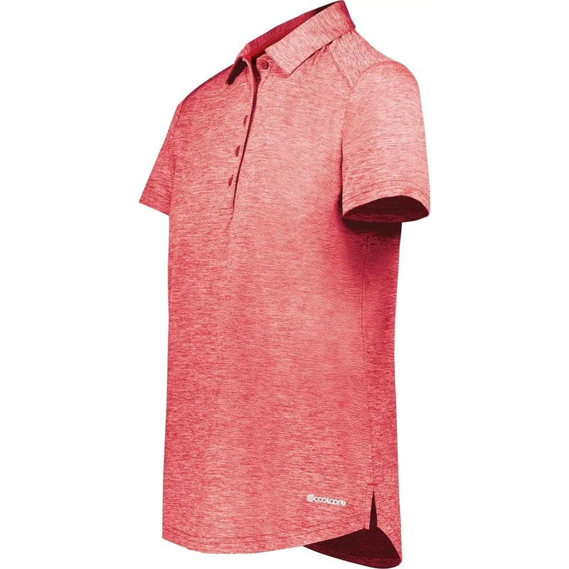 Holloway 222772 Ladies Electrify Coolcore Polo – Scarlet Heather
