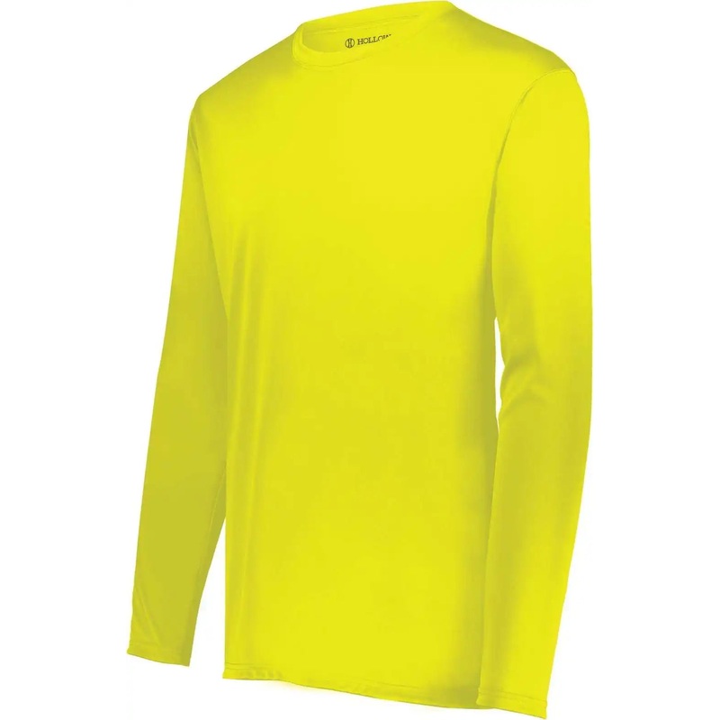 Holloway 222822 Momentum Long Sleeve Tee – Safety Yellow