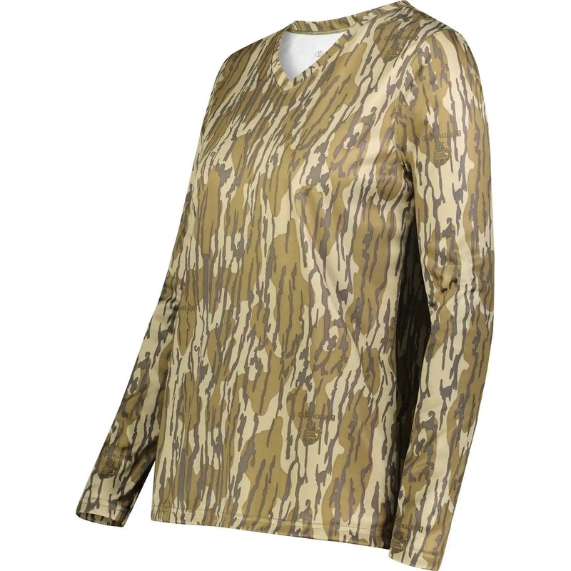 Holloway 222838 Ladies Mossy Oak Momentum Long Sleeve Tee – Original Bottomland