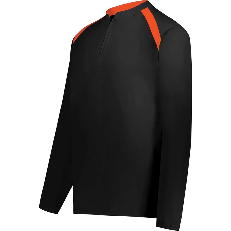 Holloway 229595 Clubhouse Pullover – Black Orange