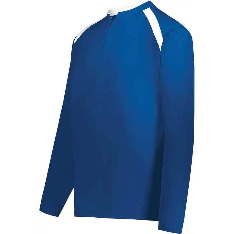 Holloway 229595 Clubhouse Pullover – Royal White