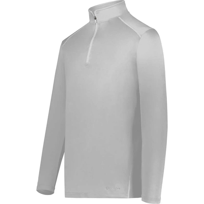 Holloway 222140 Coolcore 1/4 Zip Pullover – Athletic Grey