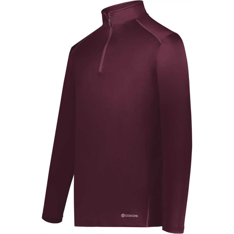 Holloway 222140 Coolcore 1/4 Zip Pullover – Maroon