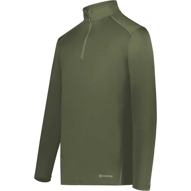 Holloway 222140 Coolcore 1/4 Zip Pullover – Olive