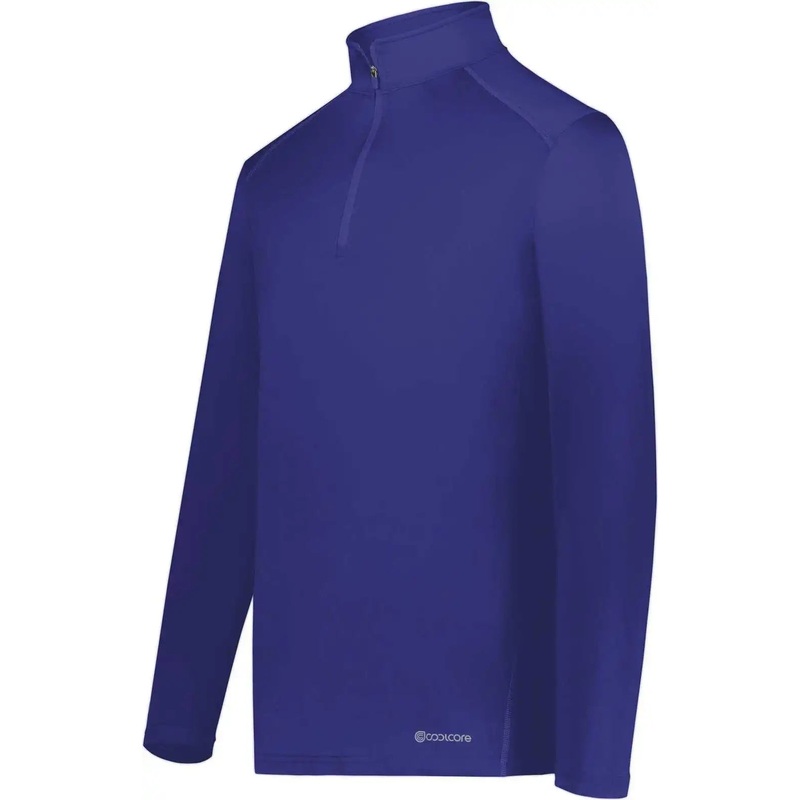 Holloway 222140 Coolcore 1/4 Zip Pullover – Purple