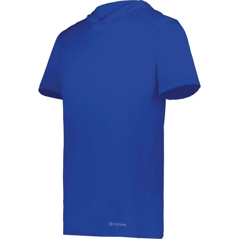 Holloway 222142 Coolcore Short Sleeve Hoodie – Royal