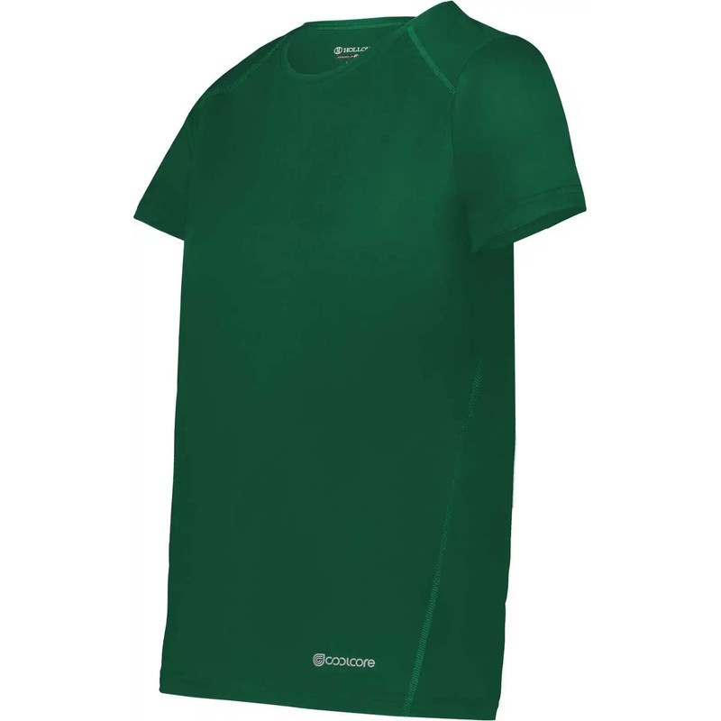 Holloway 222336 Ladies Coolcore Essential Tee – Dark Green