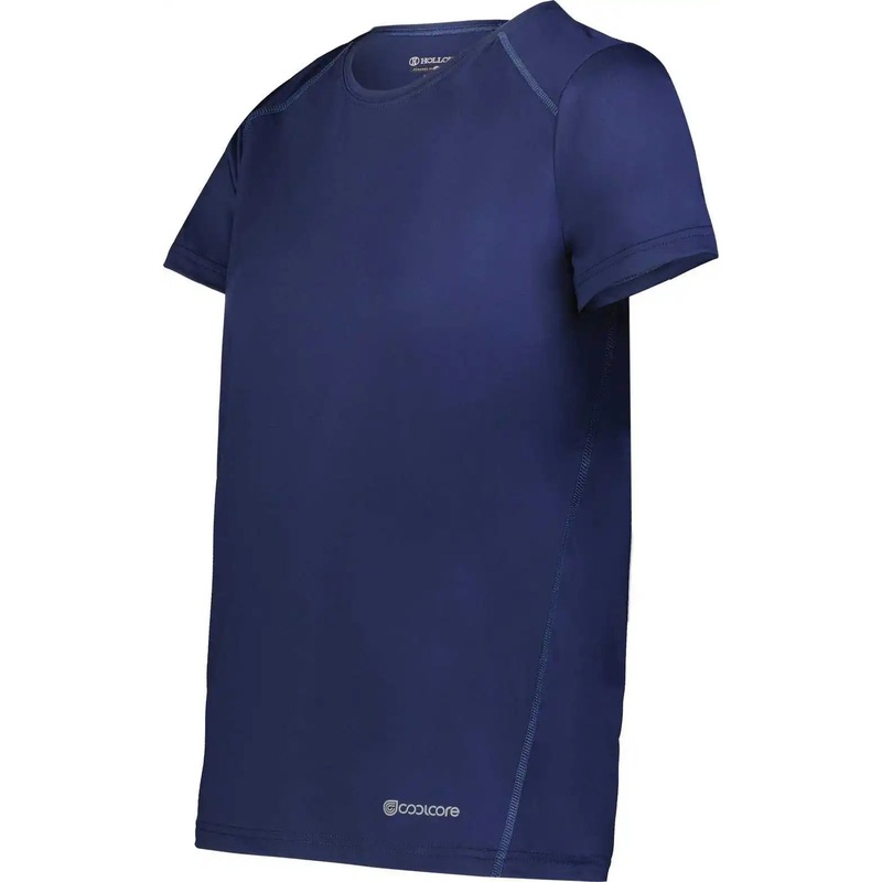 Holloway 222336 Ladies Coolcore Essential Tee – Navy
