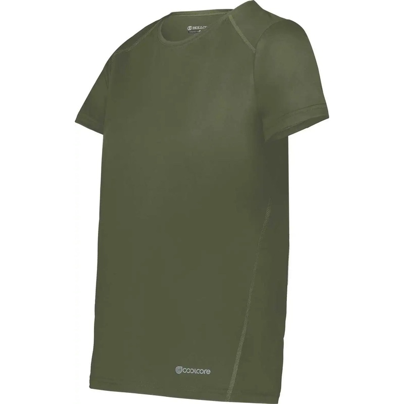 Holloway 222336 Ladies Coolcore Essential Tee – Olive