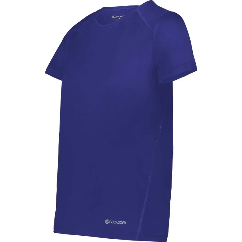 Holloway 222336 Ladies Coolcore Essential Tee – Purple