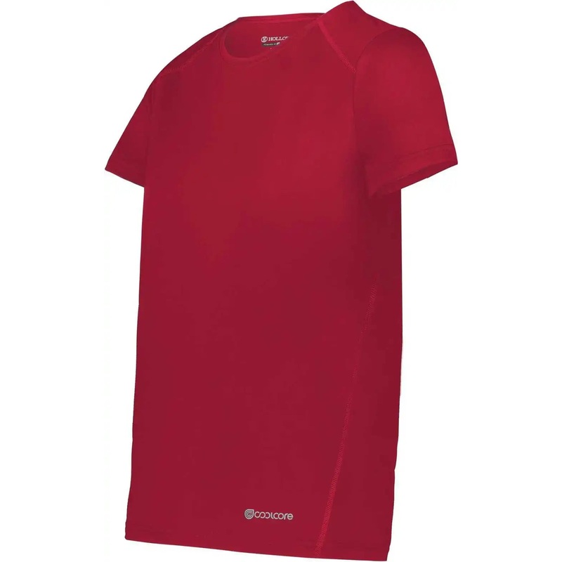 Holloway 222336 Ladies Coolcore Essential Tee – Scarlet