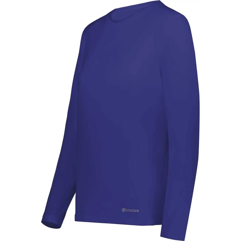 Holloway 222338 Ladies Coolcore Essential Long Sleeve Tee – Purple