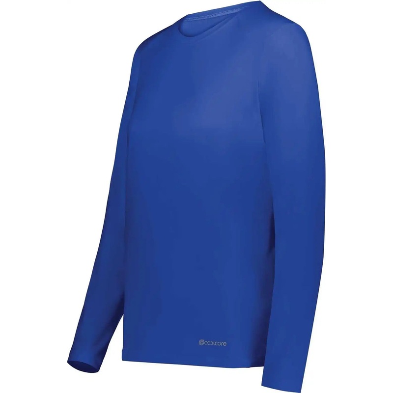 Holloway 222338 Ladies Coolcore Essential Long Sleeve Tee – Royal