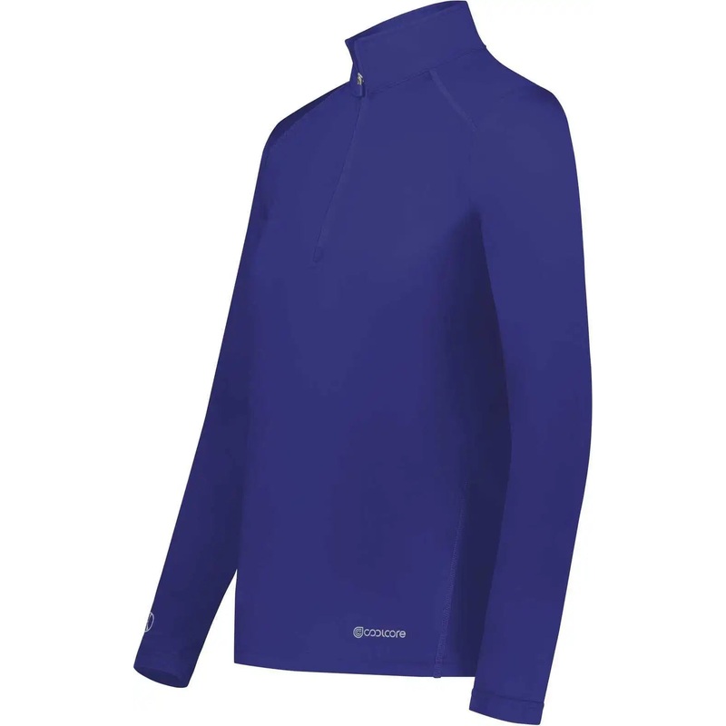 Holloway 222340 Ladies Coolcore 1/4 Zip Pullover – Purple