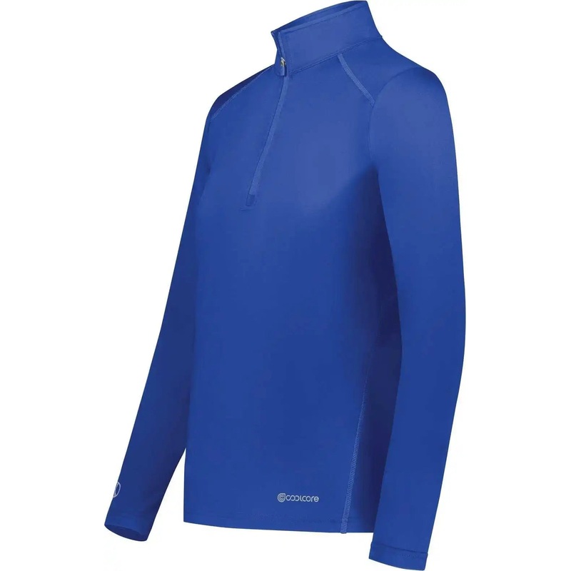 Holloway 222340 Ladies Coolcore 1/4 Zip Pullover – Royal
