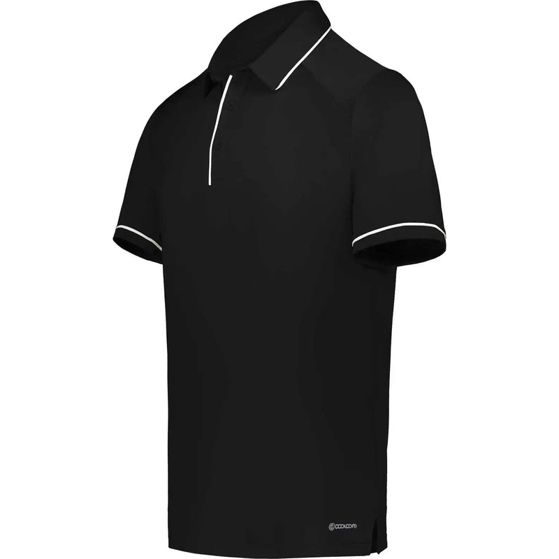 Holloway 222518 Coolcore Performance Polo – Black White