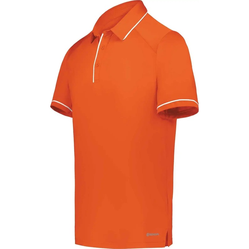 Holloway 222518 Coolcore Performance Polo – Orange White