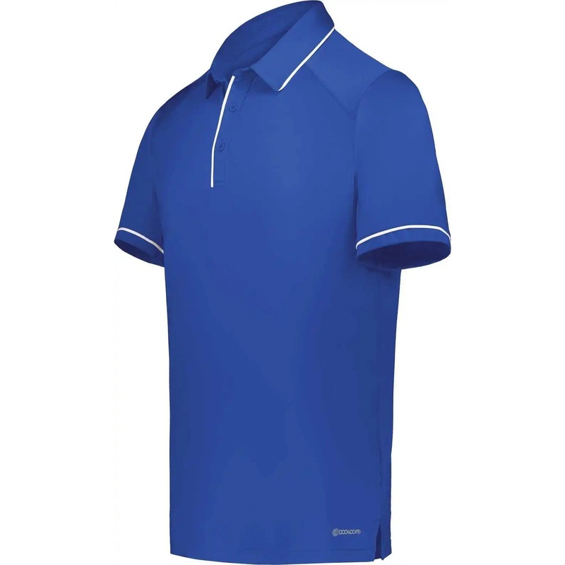 Holloway 222518 Coolcore Performance Polo – Royal White
