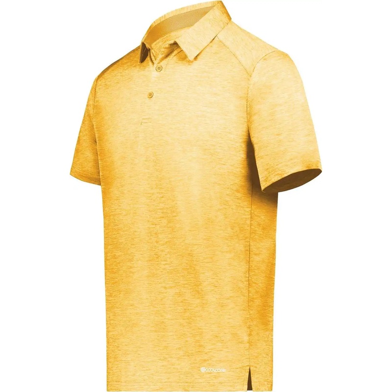 Holloway 222572 Electrify Coolcore Polo – Gold Heather