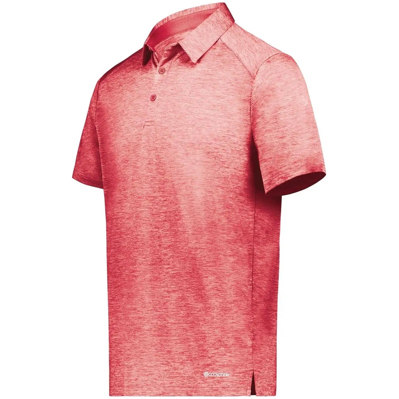 Holloway 222572 Electrify Coolcore Polo – Scarlet Heather