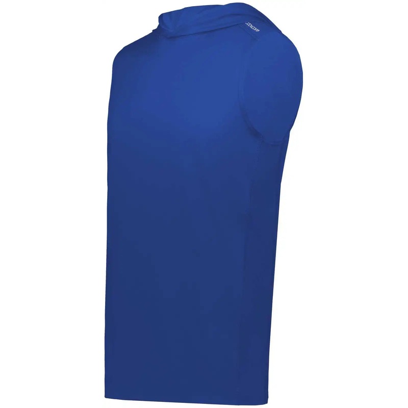 Holloway 222590 Coolcore Sleeveless Hoodie – Royal