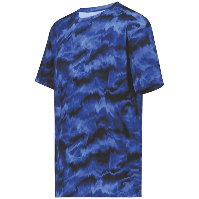 Holloway 222596 Stock Cotton Touch Poly Tee – Shockwave Navy