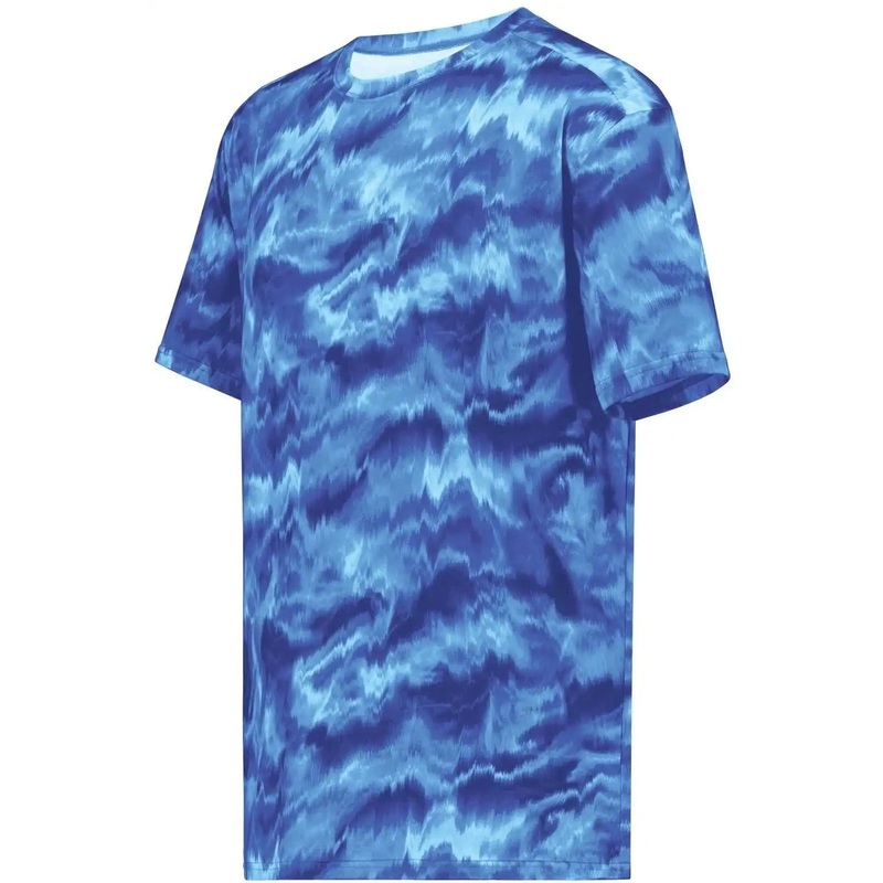 Holloway 222596 Stock Cotton Touch Poly Tee – Shockwave Royal