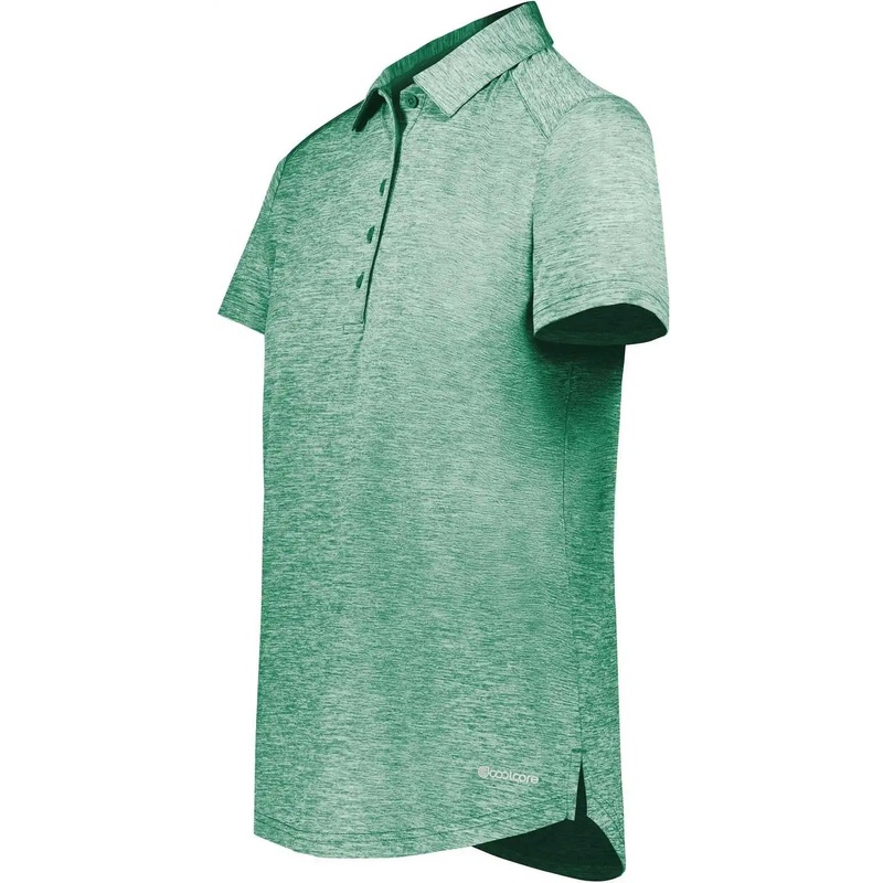 Holloway 222772 Ladies Electrify Coolcore Polo – Kelly Heather
