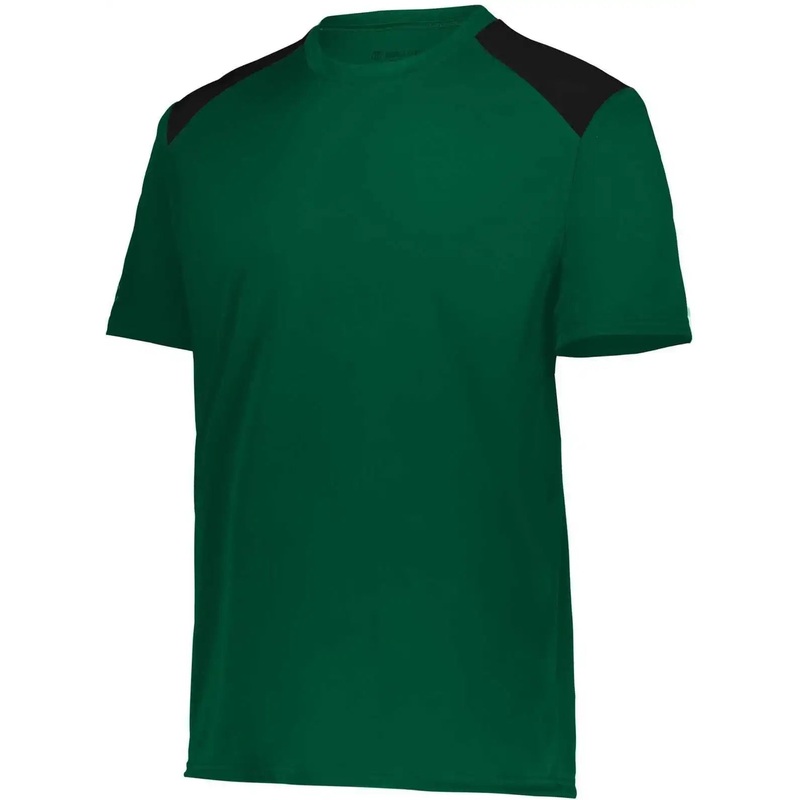 Holloway 223501 Momentum Team Tee – Dark Green Black