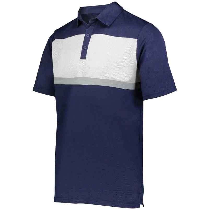 Holloway 222576 Prism Bold Polo – Navy White