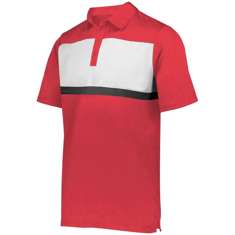Holloway 222576 Prism Bold Polo – Scarlet White