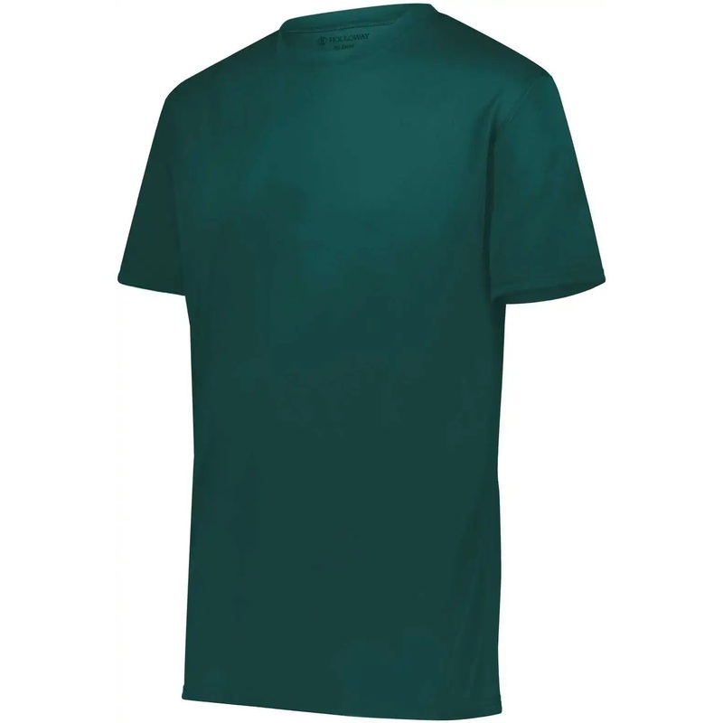Holloway 222819 Youth Momentum Tee – Dark Green