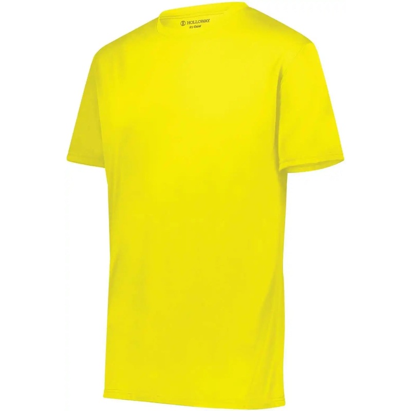 Holloway 222819 Youth Momentum Tee – Electric Yellow