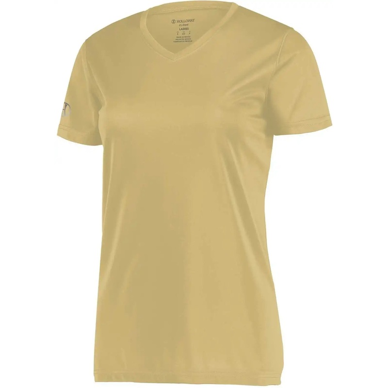 Holloway 222820 Ladies Momentum Tee – Vegas Gold