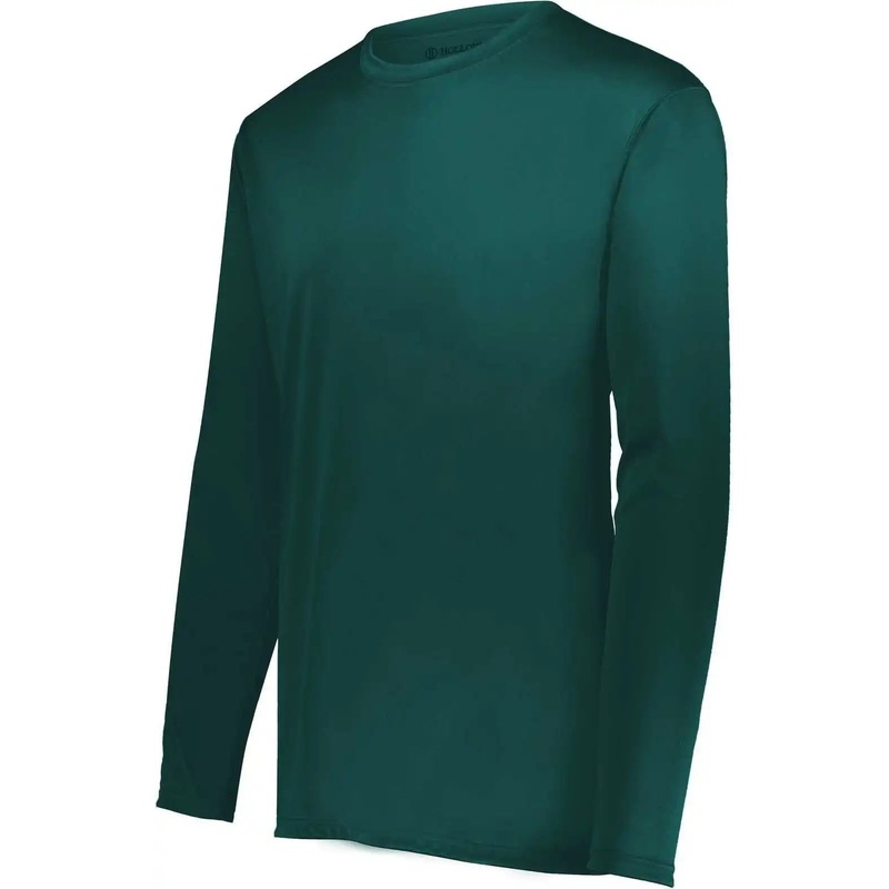 Holloway 222822 Momentum Long Sleeve Tee – Dark Green